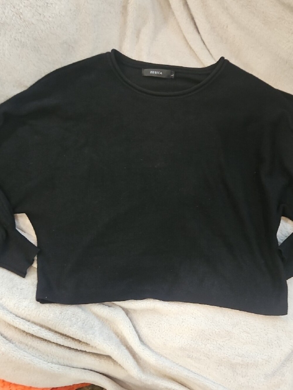 Zesica Crop Top Black